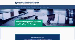Desktop Screenshot of project-management-skills.com