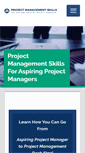 Mobile Screenshot of project-management-skills.com